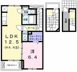 リバーヴィレッジIIIの物件間取画像